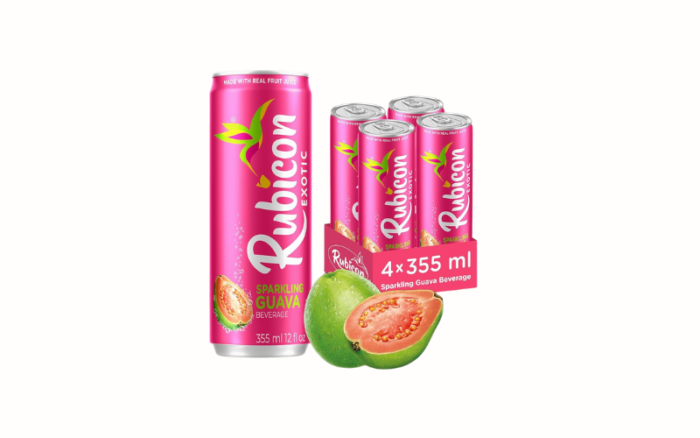 Rubicon Sparkling Guava 355x4