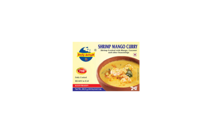 Dd Shrimp Mango curry