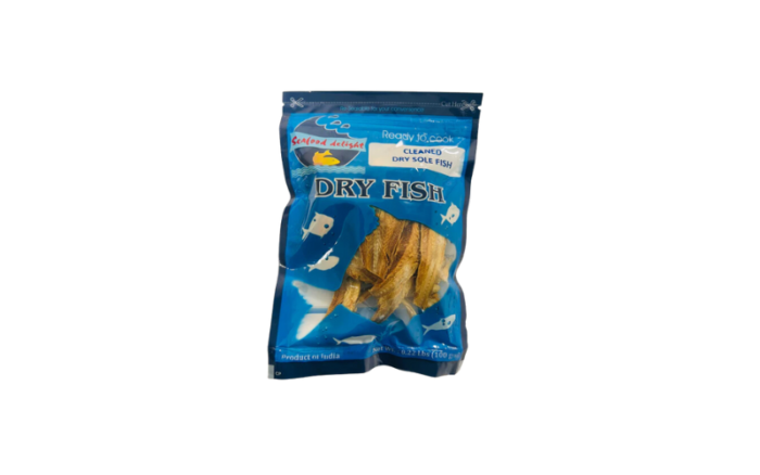 Seafood Delight Dry Sole Fish 100g