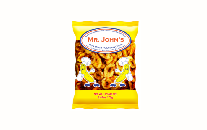 Mr.john Ripe & Spicy Plantain Chips