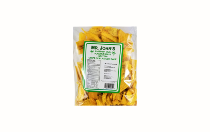 Mr Johns Caribbean Plantain Chips